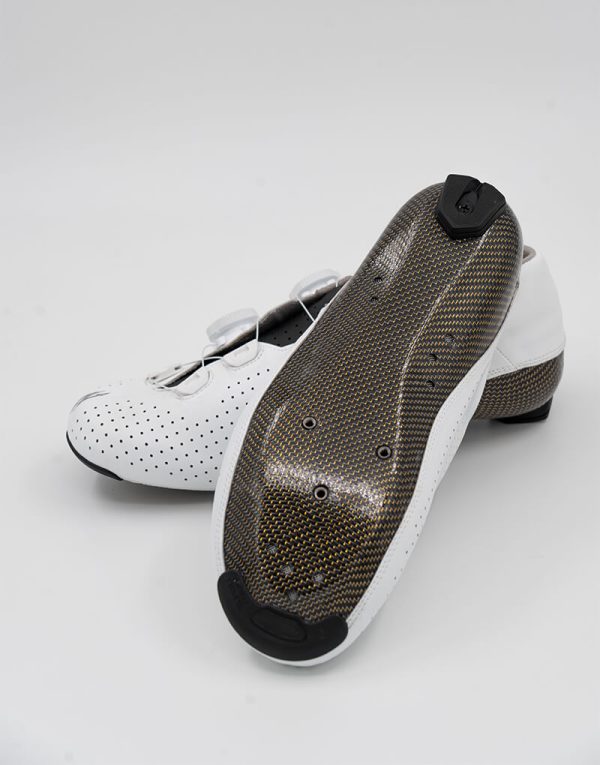 Zuatu Z001 PRO Cycling Shoes - white-gold