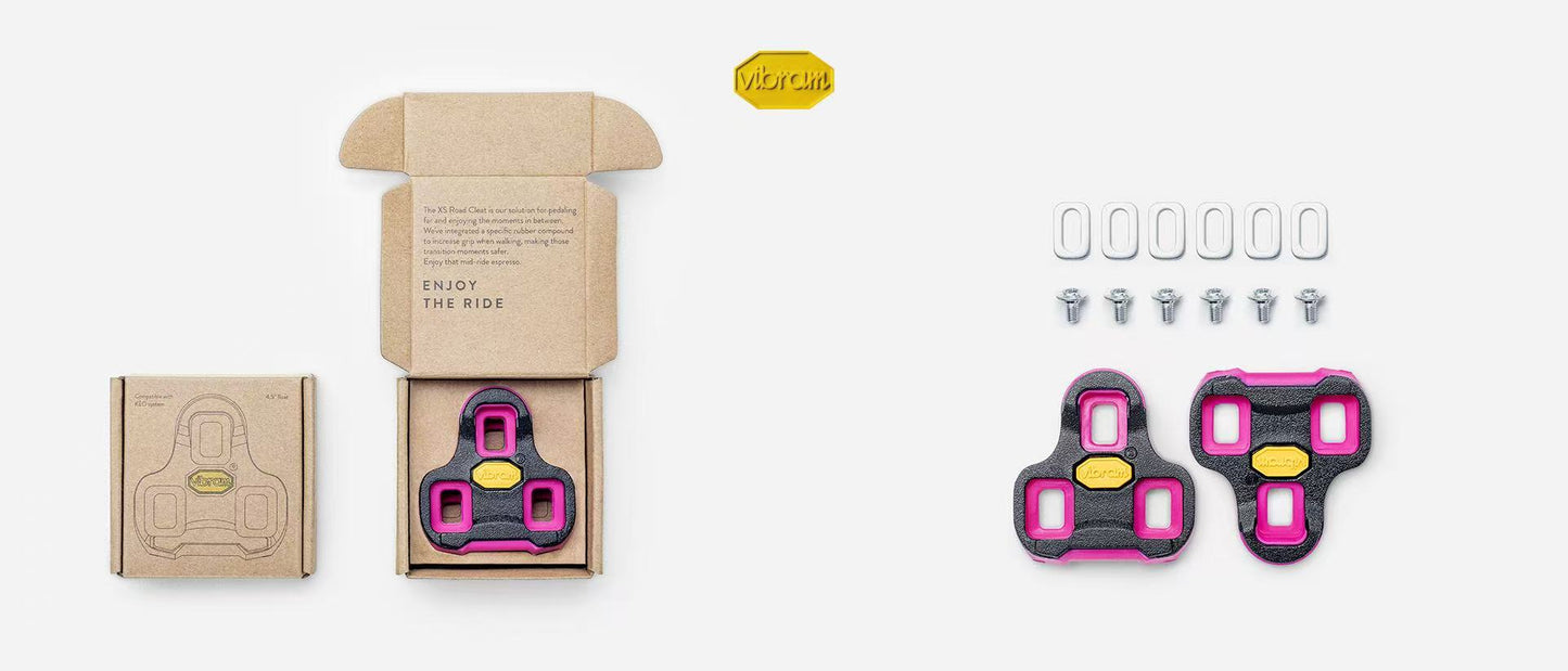 Vibram XS Road Cleats Black/Magenta