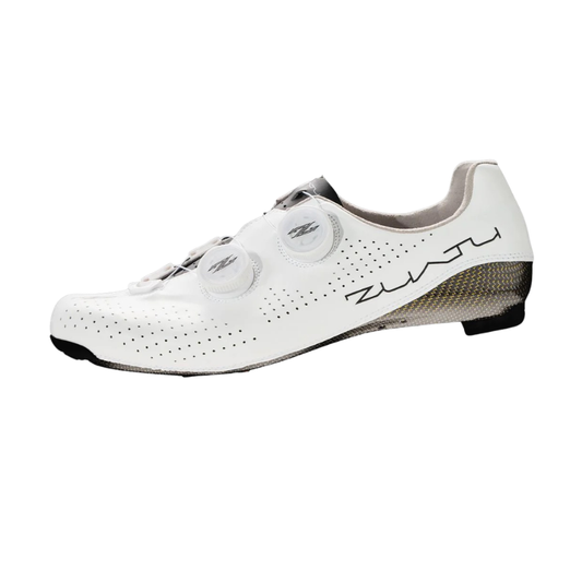 Zuatu Z001 PRO Cycling Shoes - white-gold