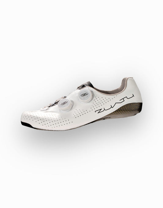 Zuatu Z001 PRO Cycling Shoes - white-gold