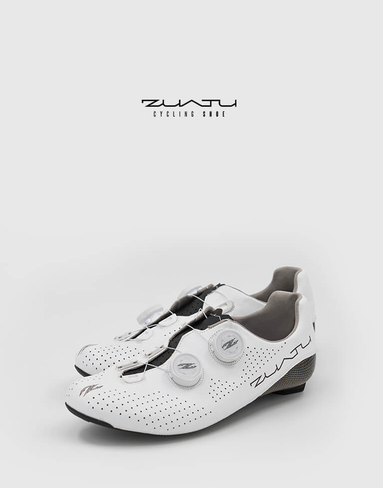 rennrad schuhe weis Zuatu Z001 PRO Rennradschuhe